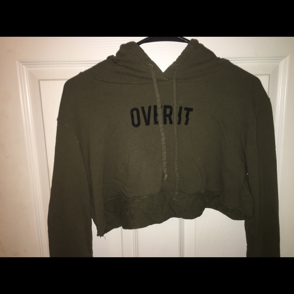 Super cropped hoodie